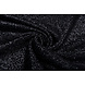 Knitted Purpurina Metalizado Negro