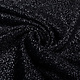 Knitted Glitter Metallic Black