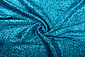 Gestricktes Glitzer Metallic Aqua Gestricktes Glitzer Metallic Aqua