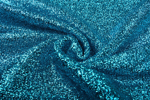 Knitted Purpurina Metalizado Aqua Knitted Purpurina Metalizado Aqua
