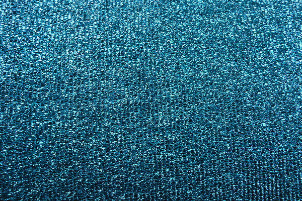 Knitted Glitter Metallic Aqua