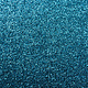 Gestricktes Glitzer Metallic Aqua