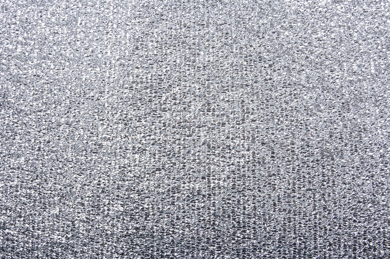 Tricoté Paillettes Métallisé Argent Tricoté Paillettes Métallisé Argent