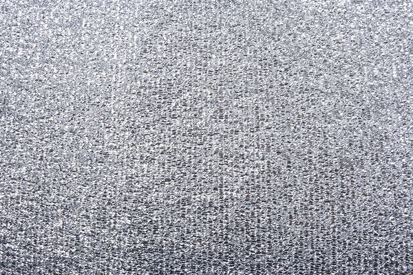 Gestricktes Glitzer Metallic Silber Gestricktes Glitzer Metallic Silber
