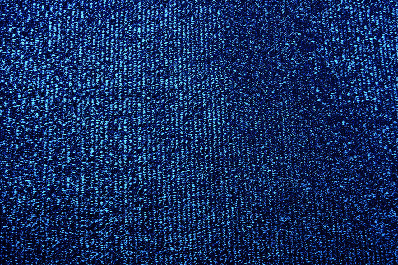 Knitted Purpurina Metalizado Azul Cobalto