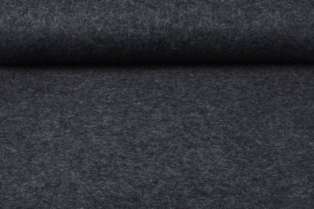 Gekookte Wol Grijs Gekookte Wol Grijs