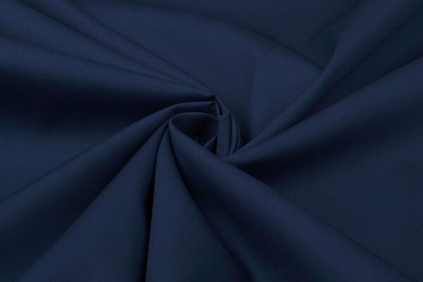 100% Poplin Navy