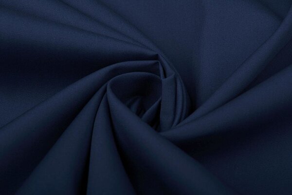100% Poplin Navy