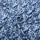 Stretch Cotton Blue Flowers