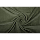Coton Tricoté Grand Velours Côtelé Vert Militaire Coton Tricoté Grand Velours Côtelé Vert Militaire