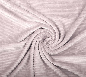 Pana Ancha de Algodón de Punto Rosa Empolvado Pana Ancha de Algodón de Punto Rosa Empolvado