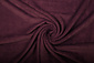Coton Tricoté Grand Velours Côtelé Aubergine