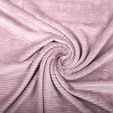 Coton Tricoté Grand Velours Côtelé Vieux Rose