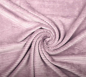 Katoen Gebreid Brede Corduroy Oud Roze Katoen Gebreid Brede Corduroy Oud Roze