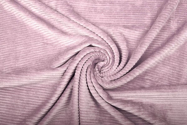 Katoen Gebreid Brede Corduroy Oud Roze Katoen Gebreid Brede Corduroy Oud Roze