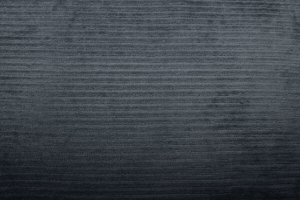 Coton Tricoté Grand Velours Côtelé Gris Foncé