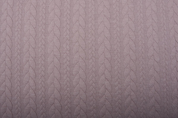 Knitted Cable Fabric Tricot Old Pink