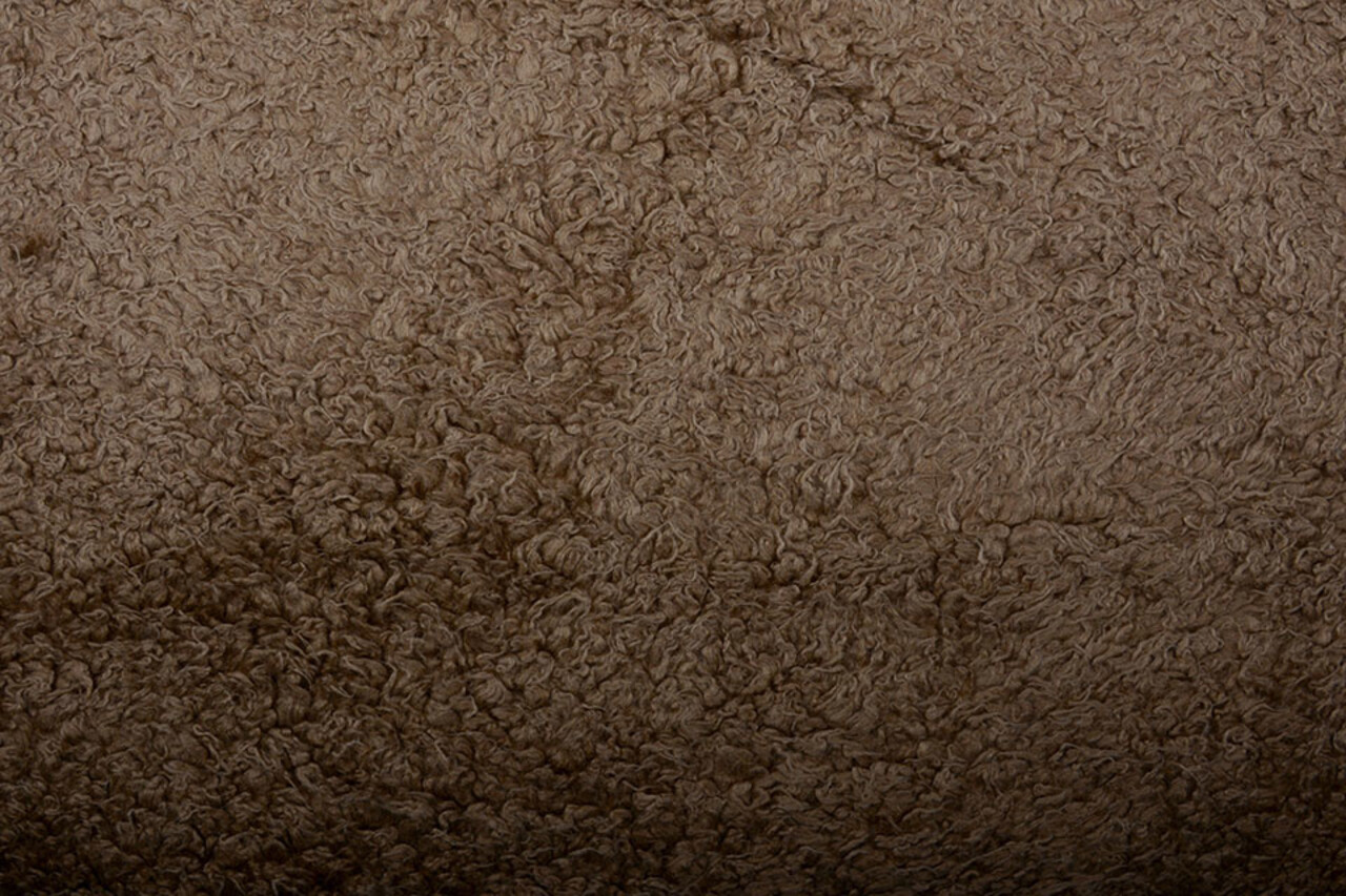 Hairy Borg Fabric Noa  Brown
