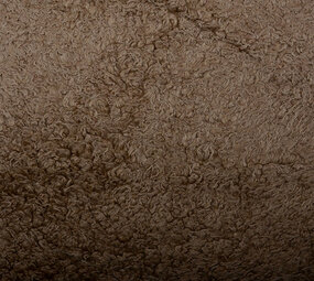 Hairy Borg Fabric Noa  Brown