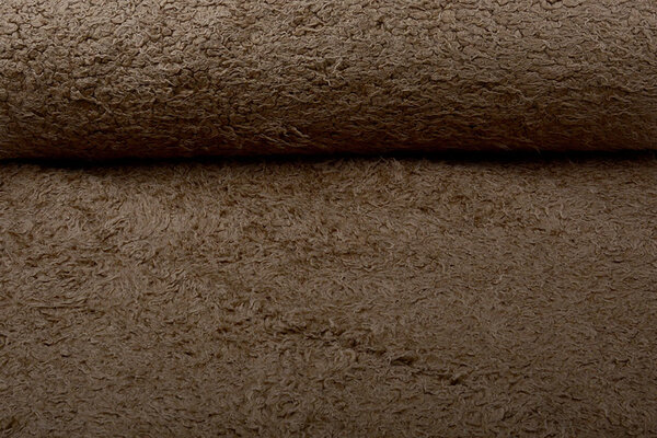 Hairy Borg Fabric Noa  Brown