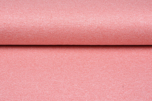 French Terry Sweatstof Koraal Melange