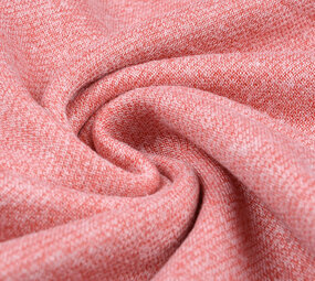 French Terry Sweat Fabric Coral Melange French Terry Sweat Fabric Coral Melange