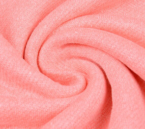 French Terry Sweat Fabric Fluor Pink Melange French Terry Sweat Fabric Fluor Pink Melange