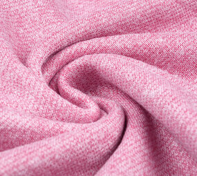 French Terry Sweat Fabric Pink Melange French Terry Sweat Fabric Pink Melange