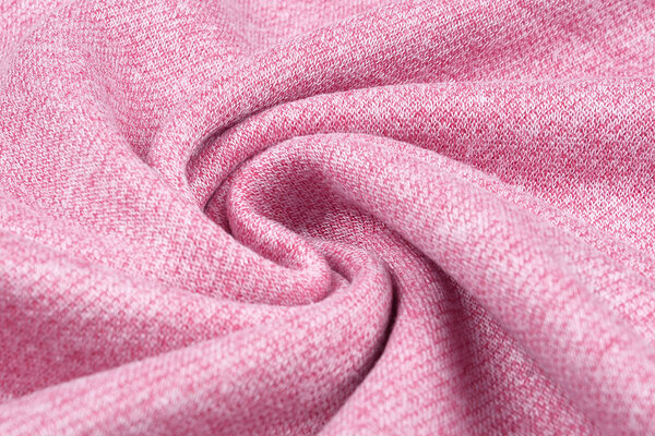 French Terry Sweat Fabric Pink Melange