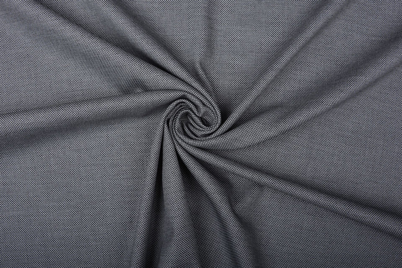 Viskose Polyester Hellgrau