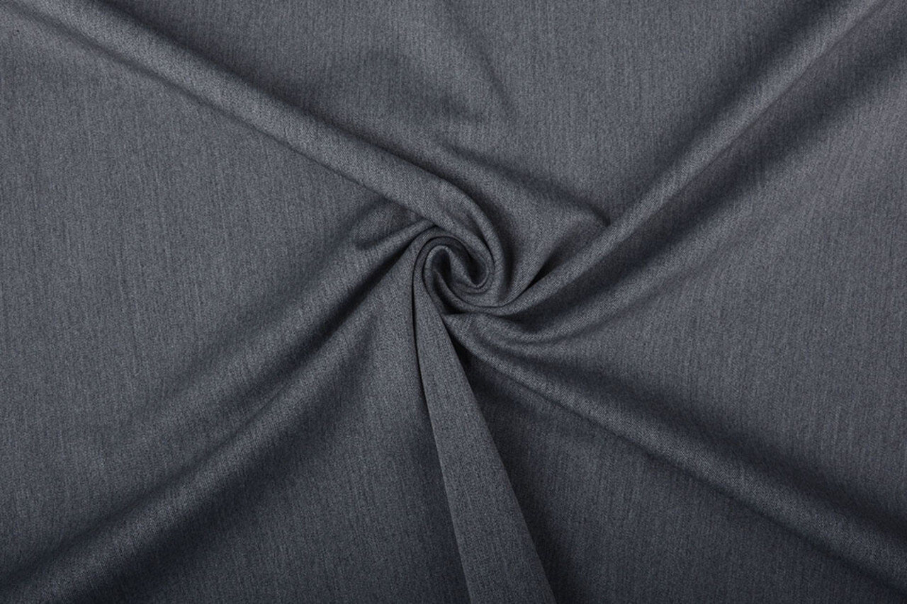 Viskose Spandex Hellgrau