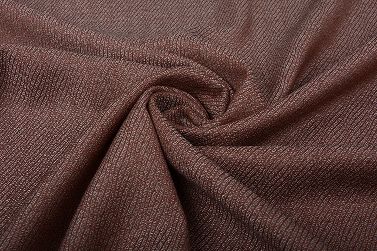 Tweed Novidade Diagonal Roest Brique