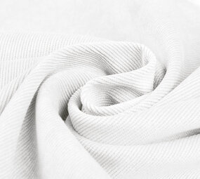 16 W Corduroy White