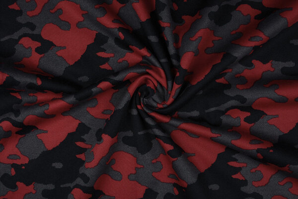 Jogging Camouflage Dark red