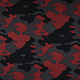 Jogging Camouflage Dark red