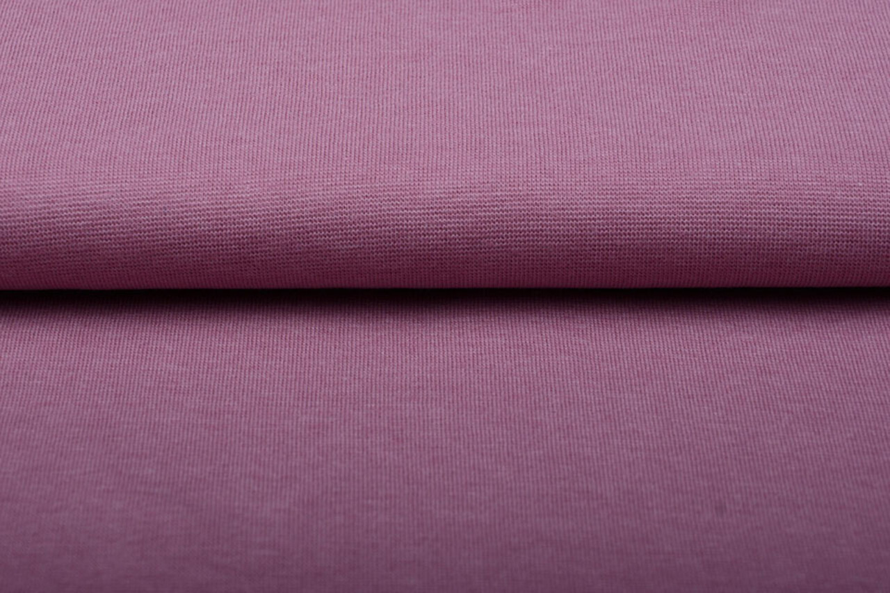 Strickbündchen Dunkel Altrosa