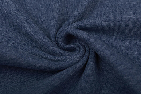 Tejido de Puño Denim Jaspeado Tejido de Puño Denim Jaspeado