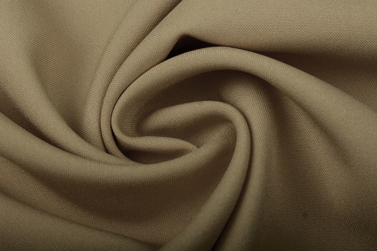 Bi-Stretch Donker beige
