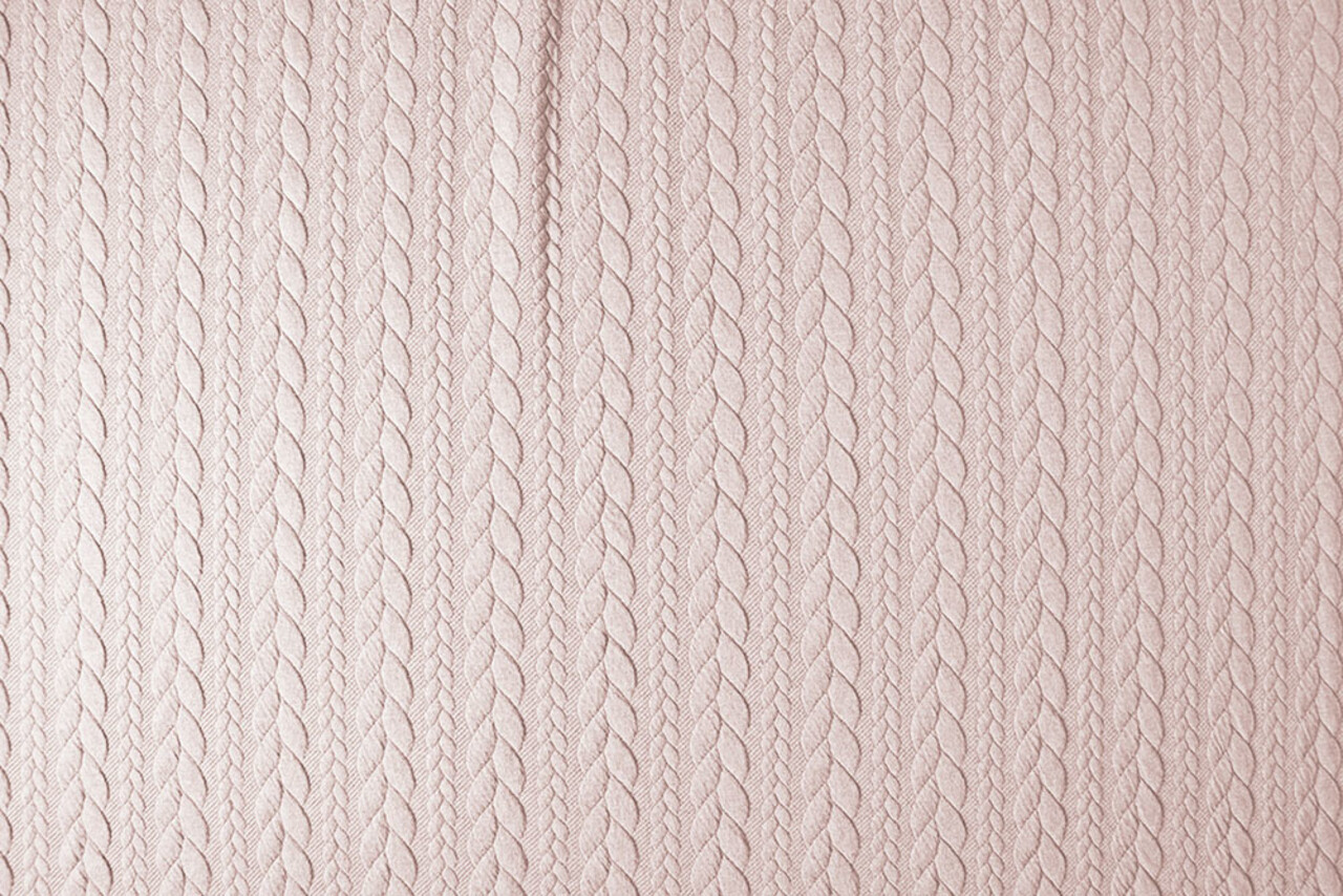 A Maglia Treccia Tessuto Maglia Rosa Cipria A Maglia Treccia Tessuto Maglia Rosa Cipria