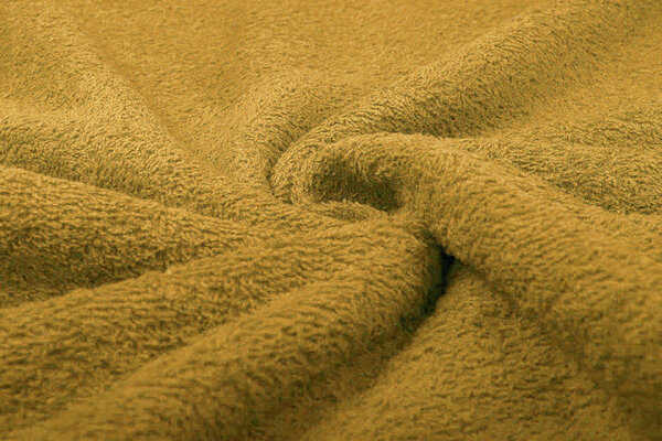 Oeko-Tex® Tissu Éponge Ocre Oeko-Tex® Tissu Éponge Ocre