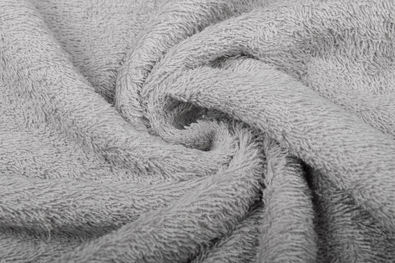 Oeko-Tex® Tissu Éponge Gris Clair Oeko-Tex® Tissu Éponge Gris Clair