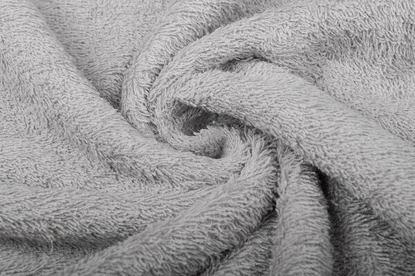 Oeko-Tex® Tissu Éponge Gris Clair Oeko-Tex® Tissu Éponge Gris Clair