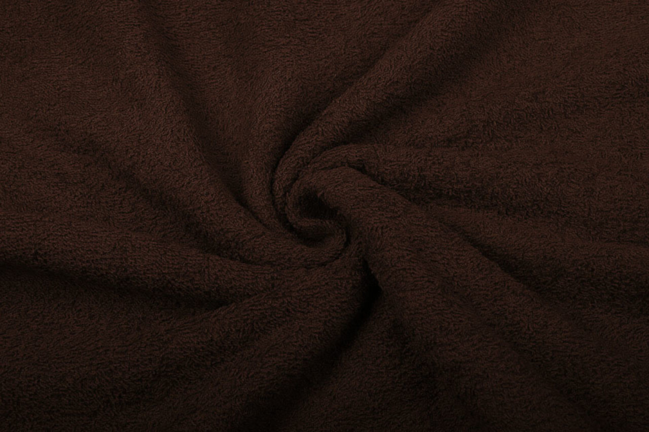 Oeko-Tex®  Badstof Donker bruin