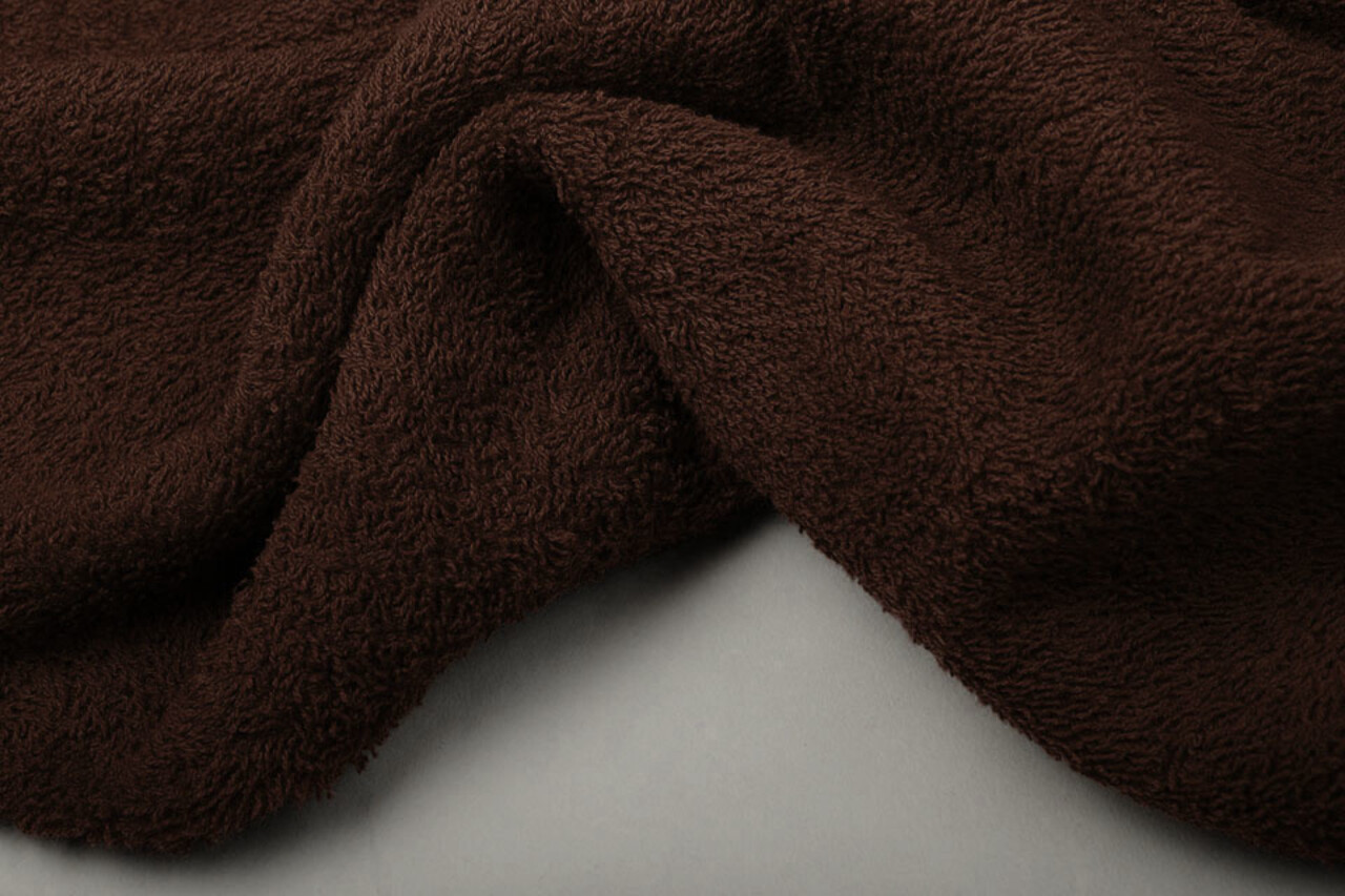 Oeko-Tex®  Badstof Donker bruin