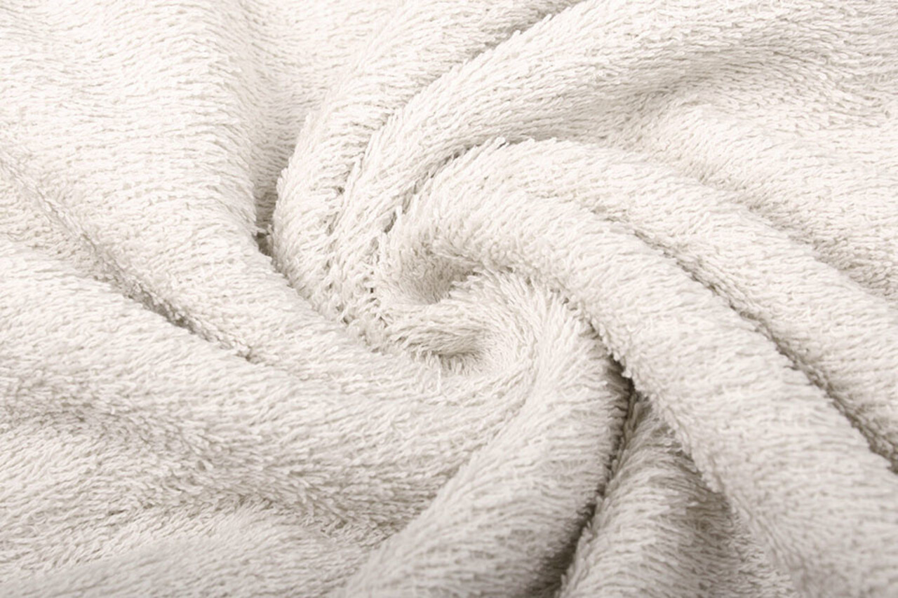 Oeko-Tex®  Tissu Éponge Crème