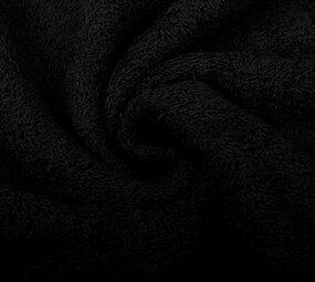 Oeko-Tex®  Badstof Zwart Oeko-Tex®  Badstof Zwart
