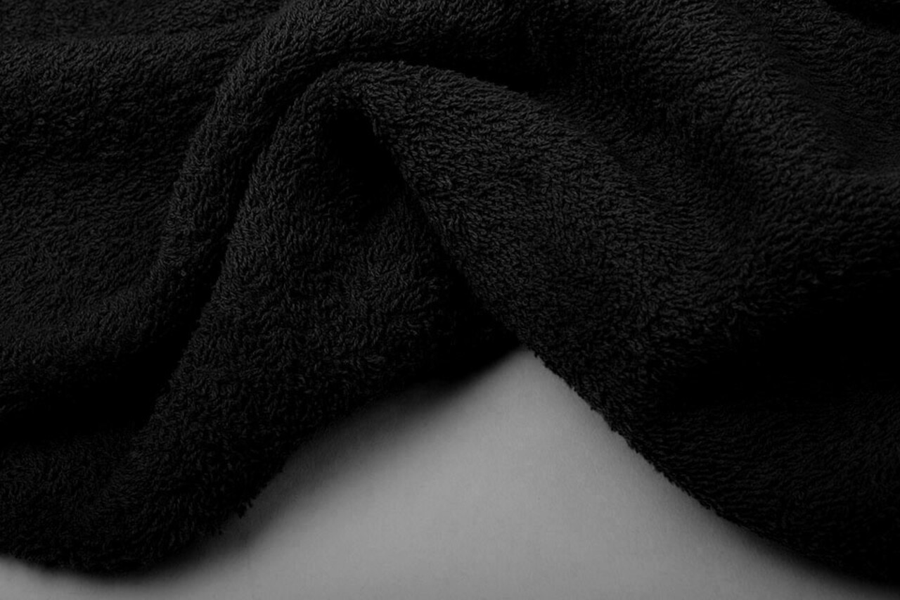 Oeko-Tex®  Terry Cloth Black Oeko-Tex®  Terry Cloth Black