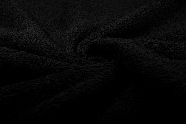 Oeko-Tex® Tissu Éponge Noir Oeko-Tex® Tissu Éponge Noir