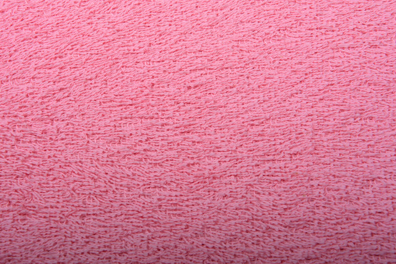 Oeko-Tex®  Tissu Éponge Rose