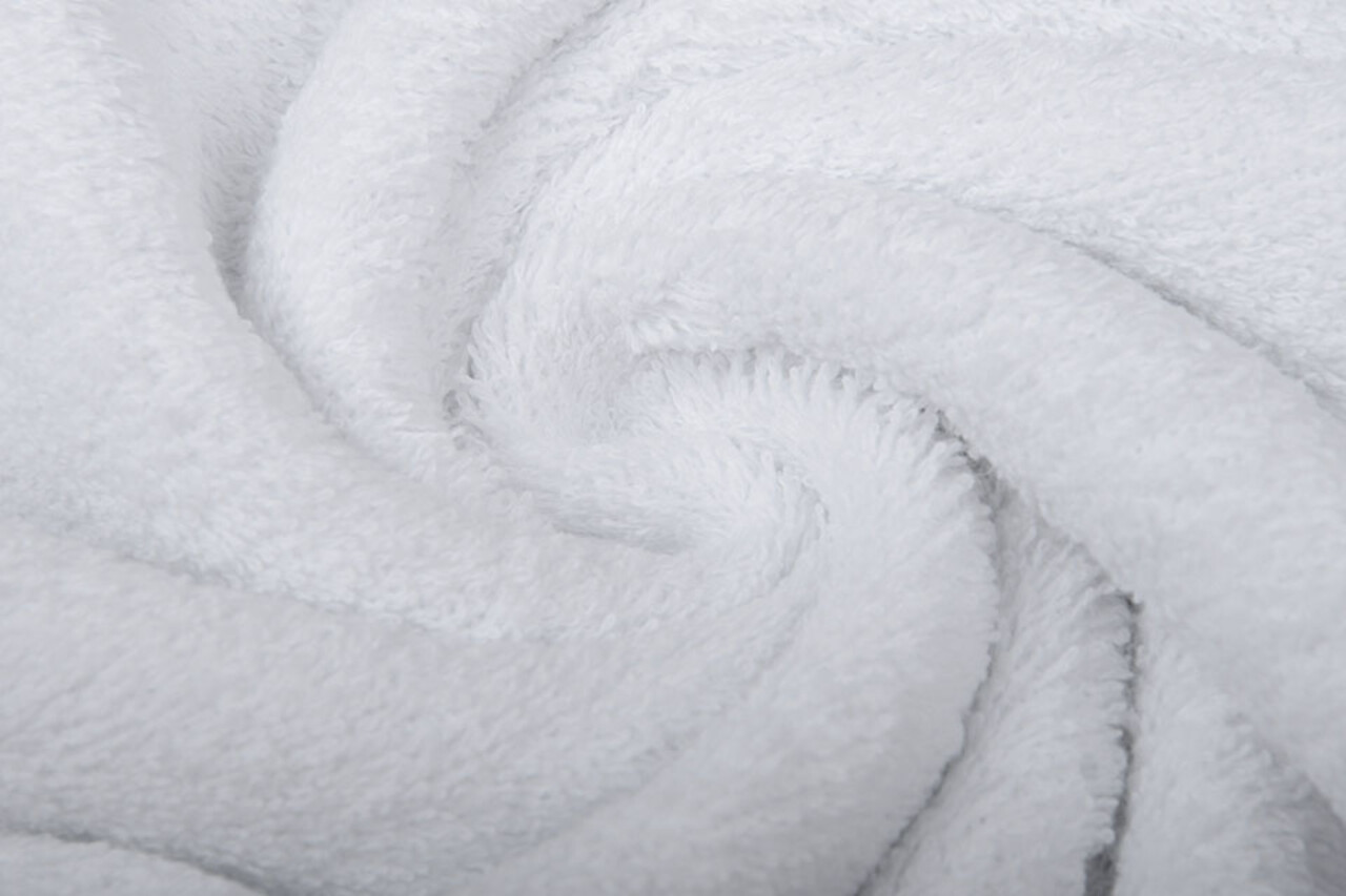 Oeko-Tex® Tissu Éponge Blanc Oeko-Tex® Tissu Éponge Blanc
